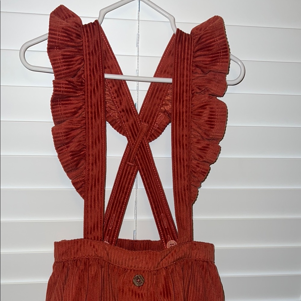 Wonder Nation Kids Dress with Ruffle Straps - Picture 5 of 5